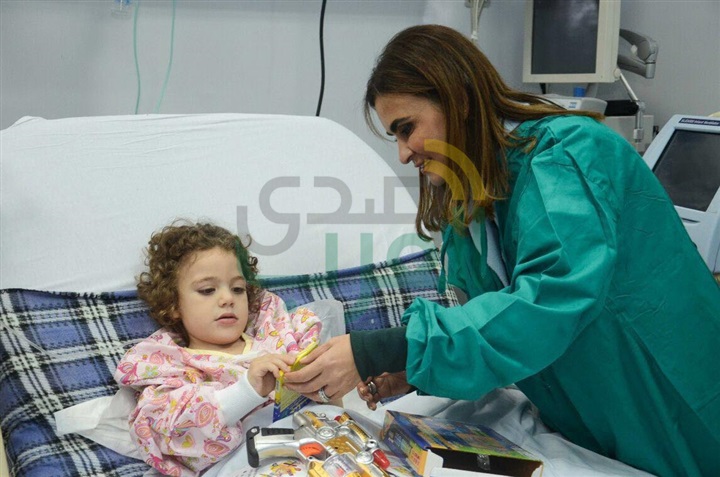 بالصور.. وزيرة التعاون الدولى تزور مستشفى الاطفال أبو الريش