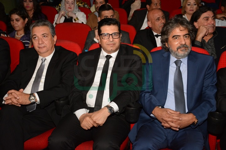 تكريم الوفد المصرى من الفنانيين والاعلاميين فى ختام المونديال