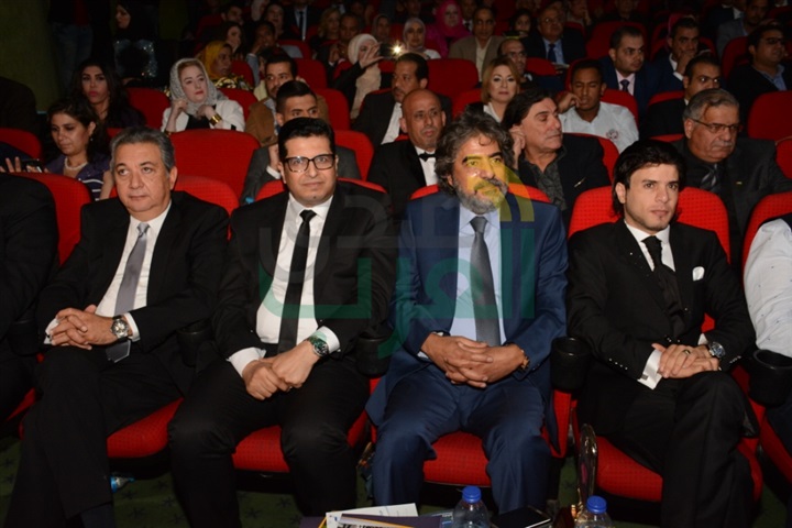 تكريم الوفد المصرى من الفنانيين والاعلاميين فى ختام المونديال