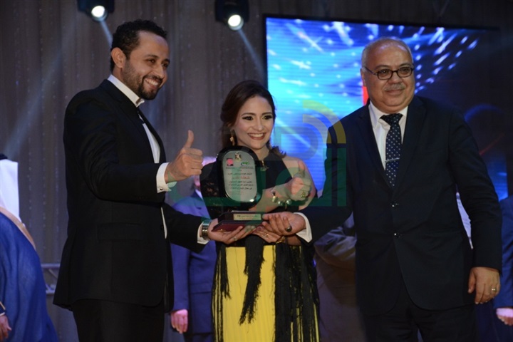 تكريم الوفد المصرى من الفنانيين والاعلاميين فى ختام المونديال