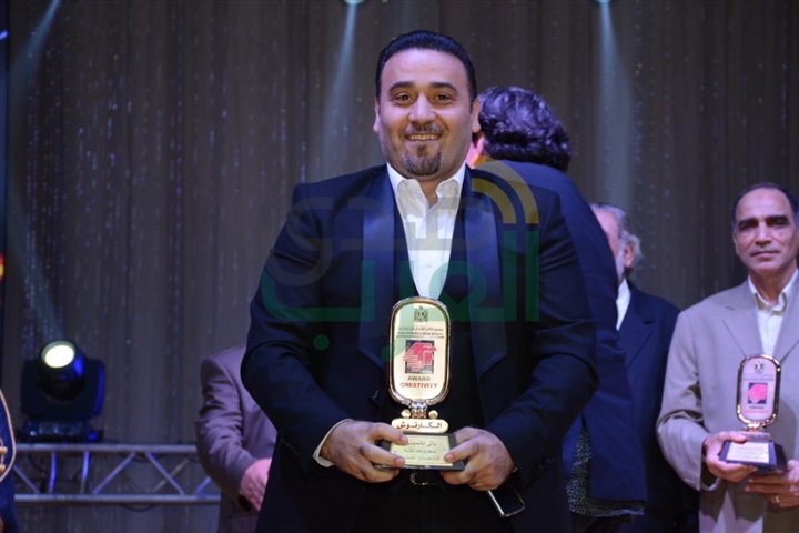 تكريم الوفد المصرى من الفنانيين والاعلاميين فى ختام المونديال