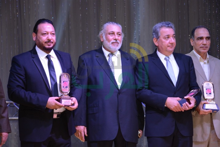 تكريم الوفد المصرى من الفنانيين والاعلاميين فى ختام المونديال