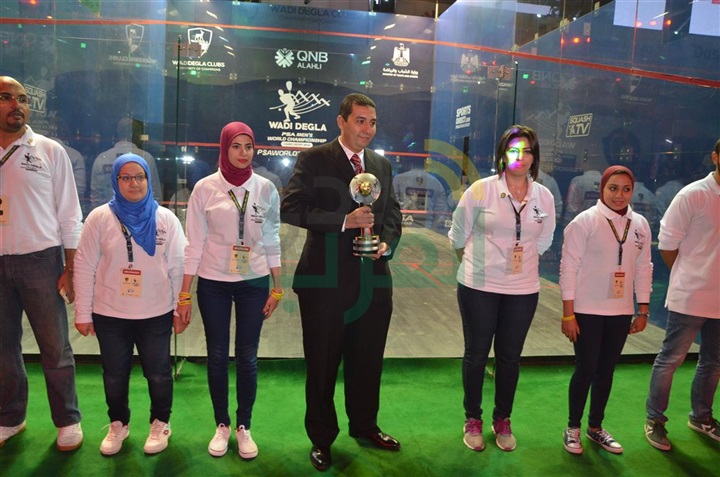 بالصور ..نجوم المجتمع فى حفل ختام بطولة العالم للاسكواش بحضور وزير الشباب بالصور ..نجوم المجتمع فى حفل ختام بطولة العالم للاسكواش بحضور وزير الشباب