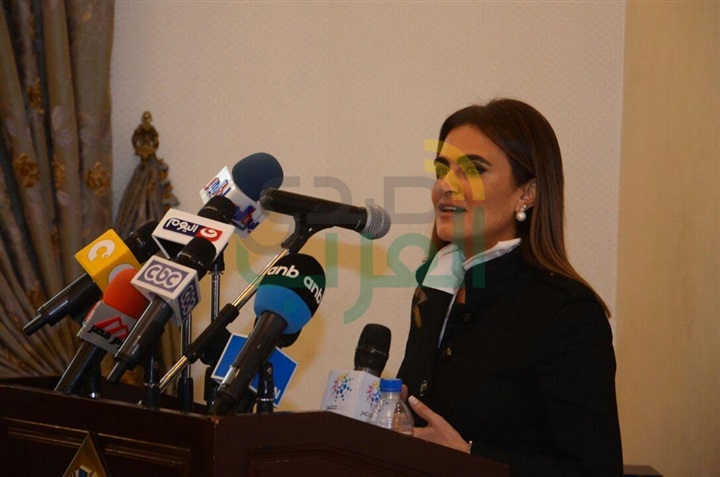 وزيرة التعاون الدولى تشهد توقيع اتفاقية تعاون بين صندوق تحيا مصر ومؤسسة المجتمع المصرى الأمريكى