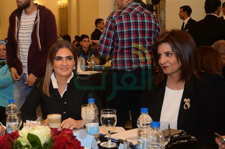 وزيرة التعاون الدولى تشهد توقيع اتفاقية تعاون بين صندوق تحيا مصر ومؤسسة المجتمع المصرى الأمريكى