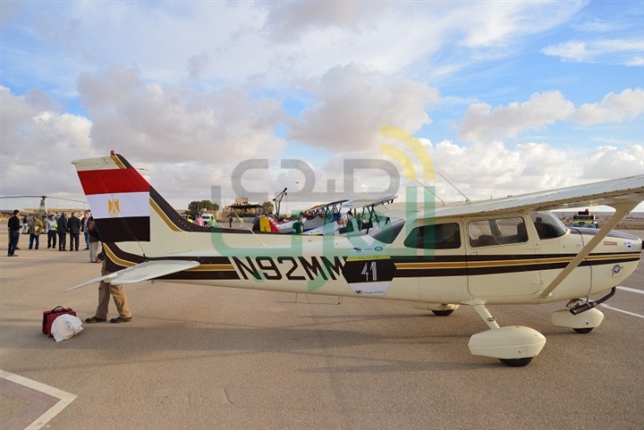 من 14 دولة ..  مطروح تستقبل 16 طائرة في رالي الطيران الدولي   