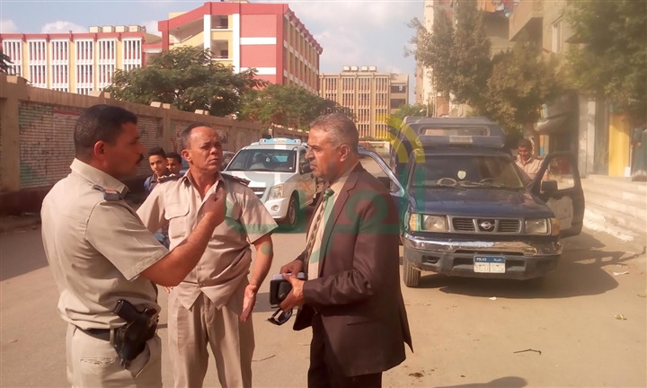 بالصور.. حملات أمنية بمحيط مدارس القليوبية
