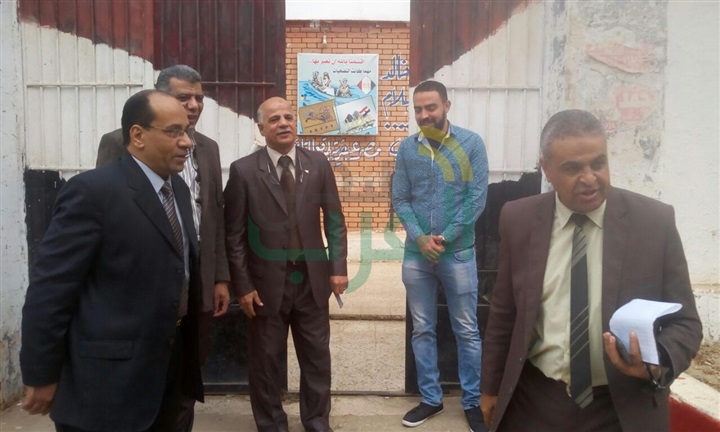 تركيب ٨ كاميرات مراقبة بمحيط مدرسة بالقليوبية