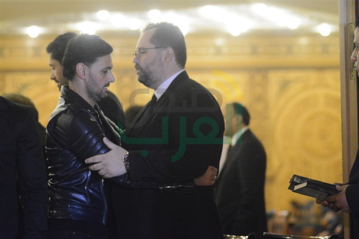 جمال مبارك وعادل امام يحضران عزاء محمود عبد العزيز جمال مبارك وعادل امام يحضران عزاء محمود عبد العزيز