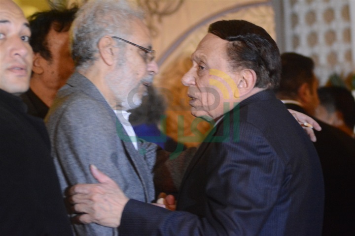 جمال مبارك وعادل امام يحضران عزاء محمود عبد العزيز جمال مبارك وعادل امام يحضران عزاء محمود عبد العزيز