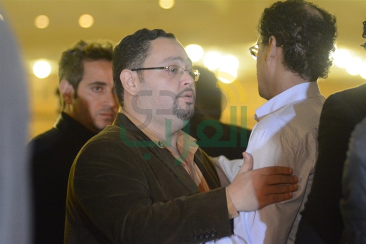 جمال مبارك وعادل امام يحضران عزاء محمود عبد العزيز جمال مبارك وعادل امام يحضران عزاء محمود عبد العزيز