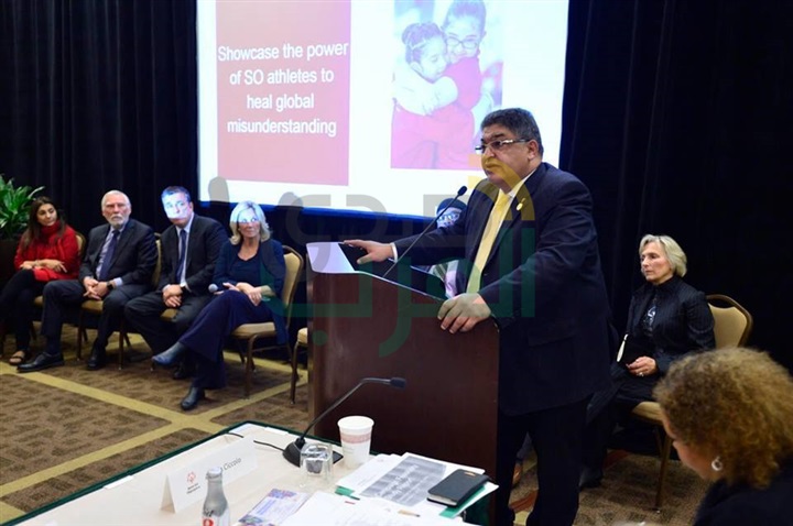  عبد الوهاب: فوز ابو ظبى بتنظيم الأولمبياد الخاص فخر للعرب 