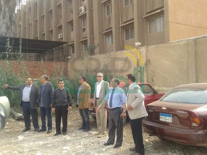 بالصور.. إنشاء مبنى جديد لكلية العلوم ببنها