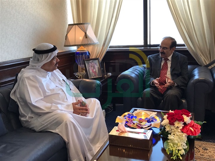 "ميرزا" للمرشد : "صدى العرب" فخر للجميع 