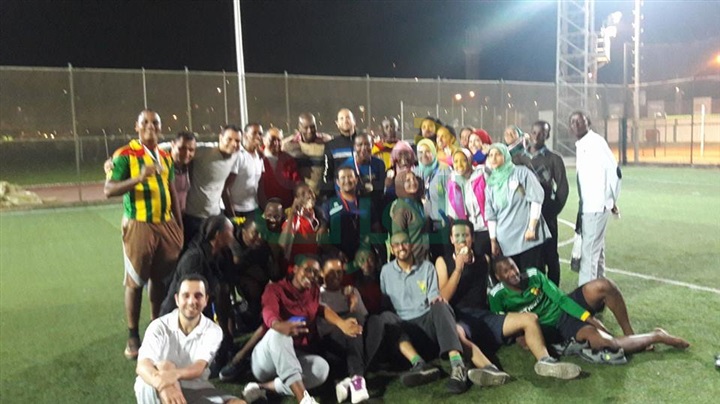 بالصور.. ورش عمل ومسابقات رياضية ضمن برنامج الاتحاد الافريقي للمتطوعين