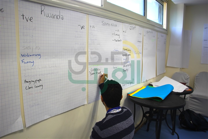 بالصور.. ورش عمل ومسابقات رياضية ضمن برنامج الاتحاد الافريقي للمتطوعين