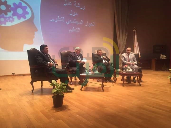  الشيحى: نسعى جاهدين حل  مشكلات  معاونى هيئة التدريس