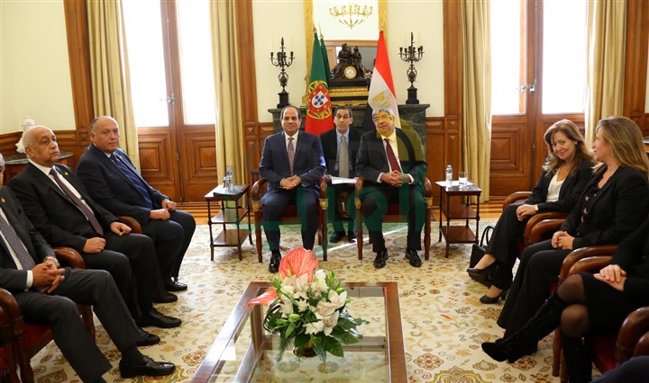  الرئيس يزور مقر البرلمان البرتغالي