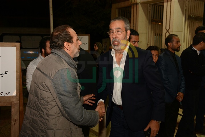 بالصور .. النجوم فى عزاء السيناريست عبد الله حسن بالصور .. النجوم فى عزاء السيناريست عبد الله حسن