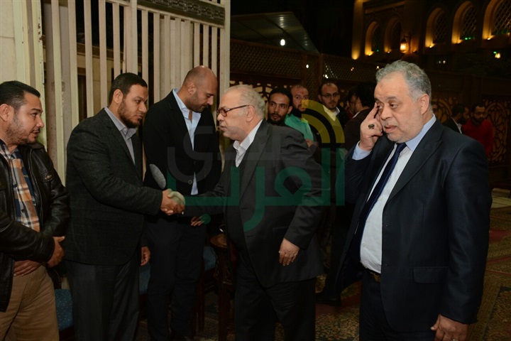 بالصور .. النجوم فى عزاء السيناريست عبد الله حسن بالصور .. النجوم فى عزاء السيناريست عبد الله حسن