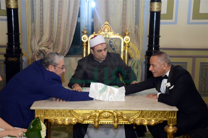 بالصور.. نجوم السياسة ورجال الدولة في زفاف ابنة أحمد موسى 