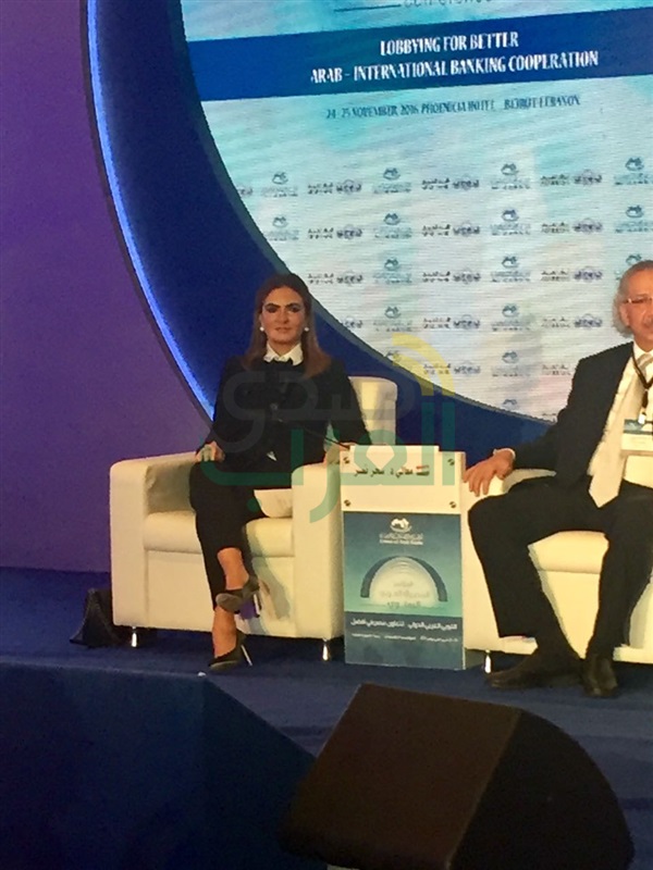 وزيرة التعاون الدولى تمثل مصر فى المؤتمر المصرفى العربى السنوى ببيروت