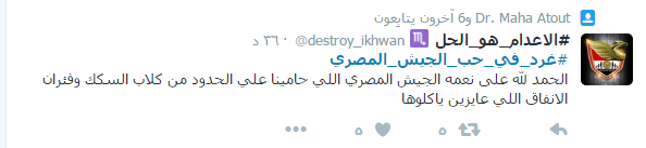 بالصور.. "تويتر" يغرد في حب الجيش المصري