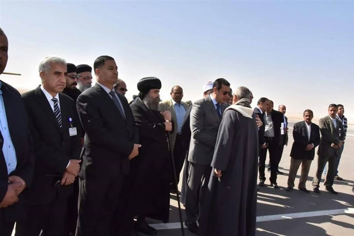 بالصور.. تشييع جنازة شهداء حادث العريش الإرهابى بأسيوط