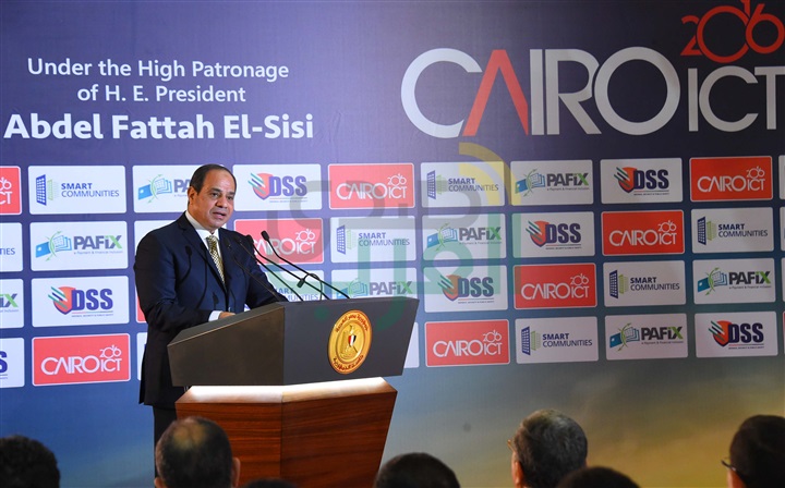 تعرف على كلمة السيسى فى مؤتمر الاتصالات والتكنولوجيا تعرف على كلمة السيسى فى مؤتمر الاتصالات والتكنولوجيا