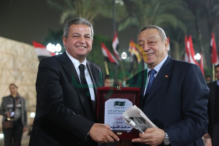 حفل تكريم قدامى نجوم الكرة المصرية بحضور وزيرا الرياضة والتضامن