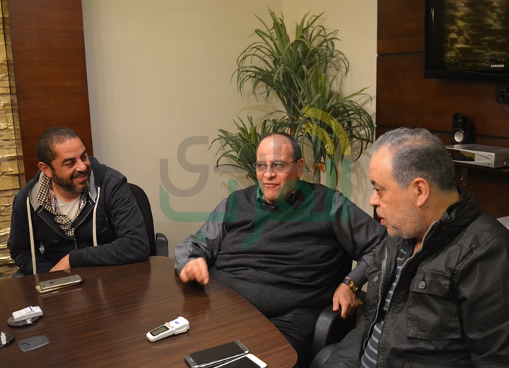 بالصور.. صادق الصبّاح يستضيف أبطال مهرجان نقابة الممثلين