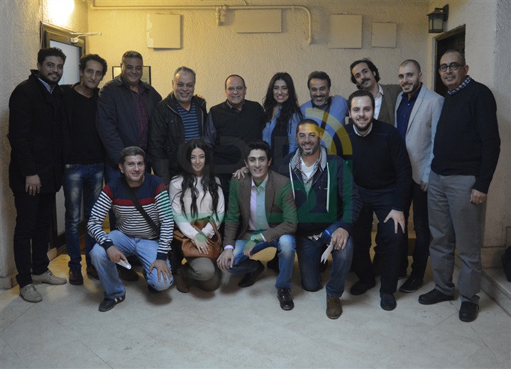 بالصور.. صادق الصبّاح يستضيف أبطال مهرجان نقابة الممثلين