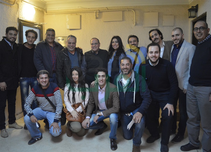 بالصور.. صادق الصبّاح يستضيف أبطال مهرجان نقابة الممثلين