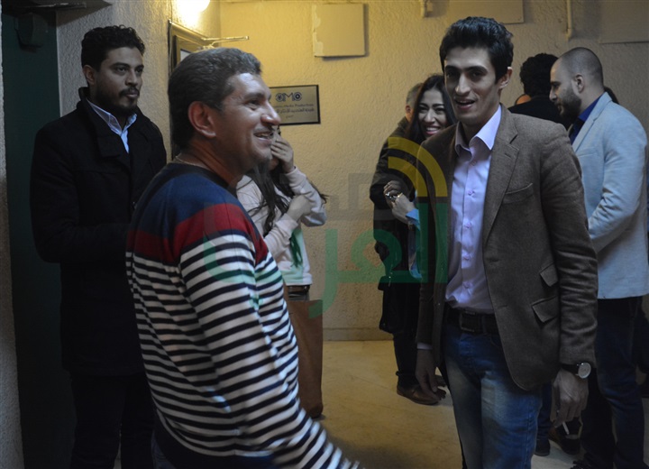 بالصور.. صادق الصبّاح يستضيف أبطال مهرجان نقابة الممثلين