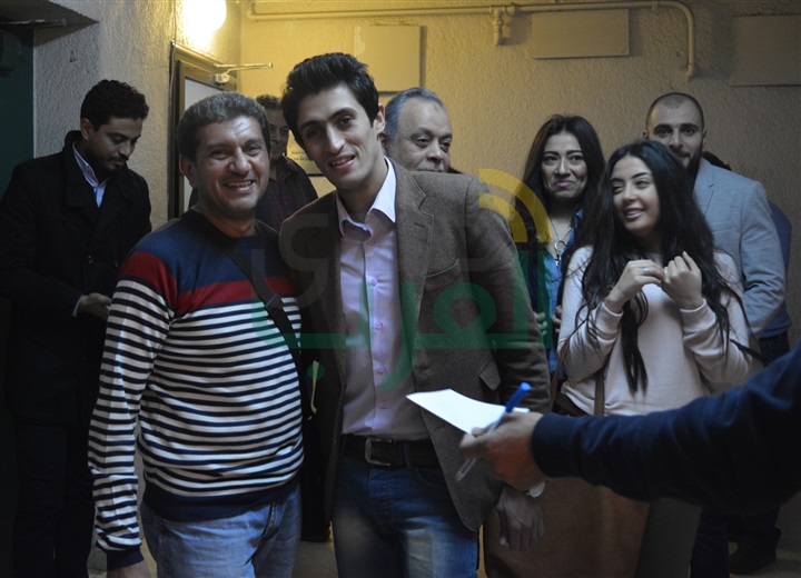 بالصور.. صادق الصبّاح يستضيف أبطال مهرجان نقابة الممثلين