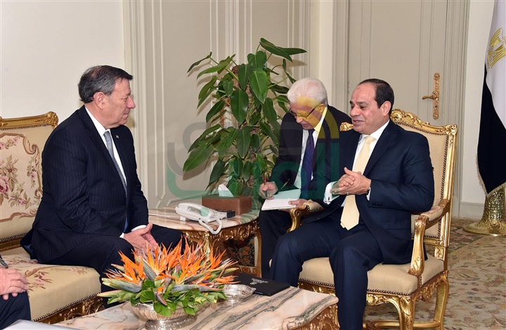 السيسي يستقبل وزير خارجية أوروجواي