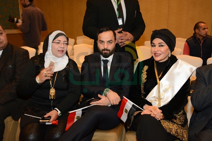 بالصور.. الصباح تحصل علي الدكتوراه الفخرية وسفيرة التسامح والسلام