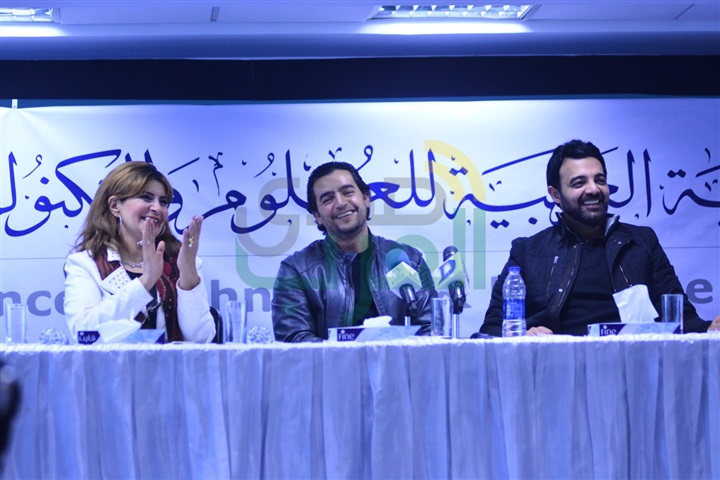  بالصور ..تكريم هانى سلامة فى اﻻكاديمية البحرية  بالقرية الذكية