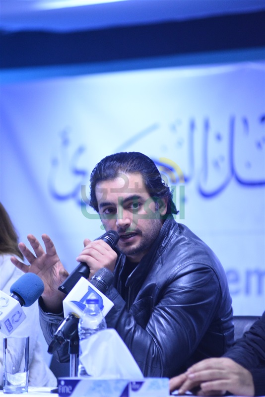  بالصور ..تكريم هانى سلامة فى اﻻكاديمية البحرية  بالقرية الذكية