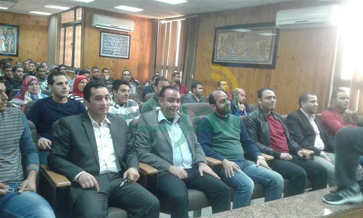 بالصور.. ورشة عمل عن بنك المعرفة بجامعة بنها