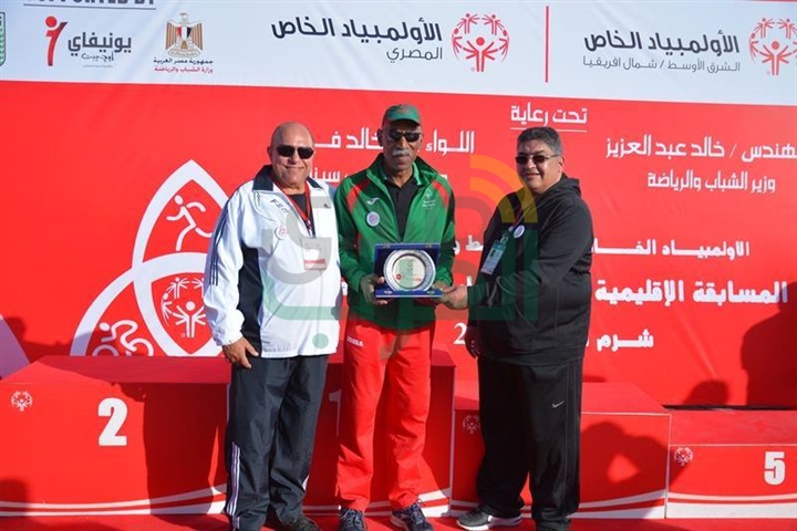 بالصور .. مصر تفوز بذهبية المجموعة الأولى للترايثلون الموحد للاولمبياد الخاص