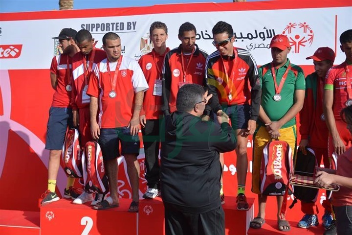 بالصور .. مصر تفوز بذهبية المجموعة الأولى للترايثلون الموحد للاولمبياد الخاص