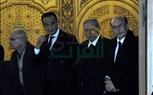 بالصور..  النجوم  فى عزاء زوجة الفنان محمد صبحي  