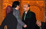 بالصور..  النجوم  فى عزاء زوجة الفنان محمد صبحي  