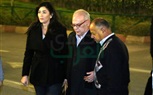 بالصور..  النجوم  فى عزاء زوجة الفنان محمد صبحي  