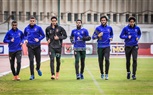  بالصور..لاعبو الأهلي يستعدون  للمصري