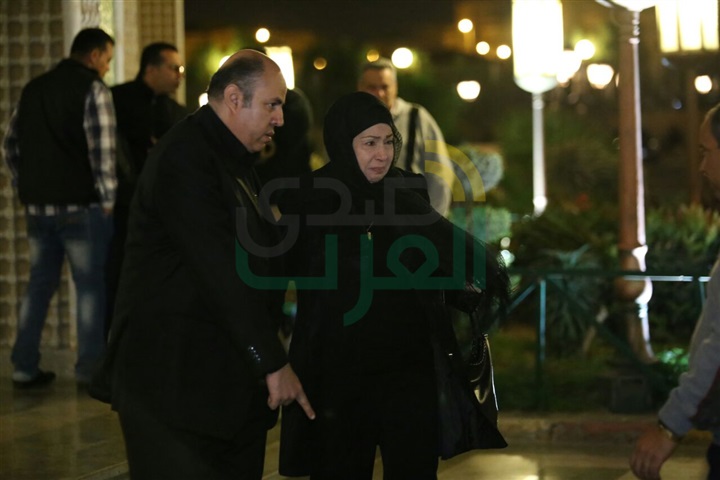 بالصور.. النجوم فى عزاء زوجة الفنان محمد صبحي بالصور.. النجوم فى عزاء زوجة الفنان محمد صبحي