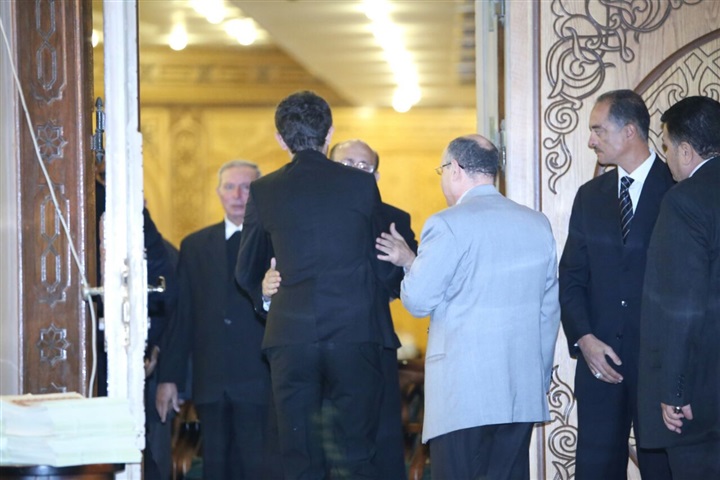 بالصور.. النجوم فى عزاء زوجة الفنان محمد صبحي بالصور.. النجوم فى عزاء زوجة الفنان محمد صبحي
