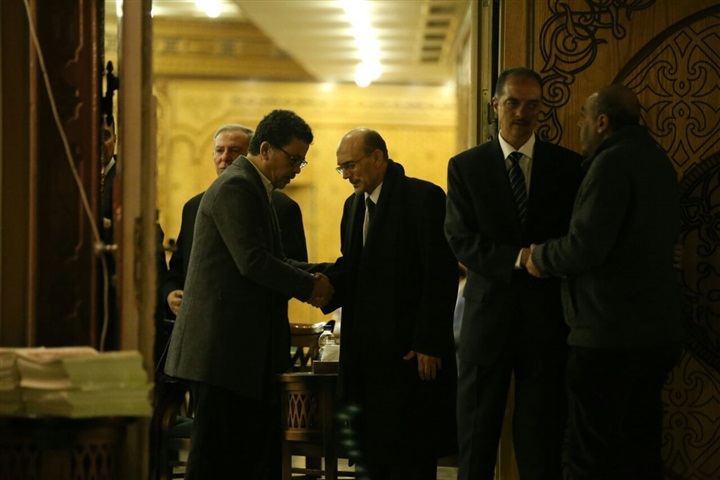 بالصور.. النجوم فى عزاء زوجة الفنان محمد صبحي بالصور.. النجوم فى عزاء زوجة الفنان محمد صبحي