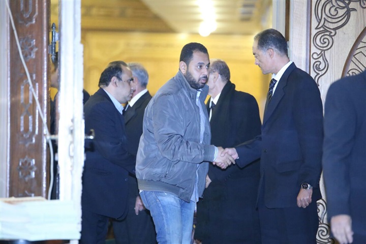 بالصور.. النجوم فى عزاء زوجة الفنان محمد صبحي بالصور.. النجوم فى عزاء زوجة الفنان محمد صبحي